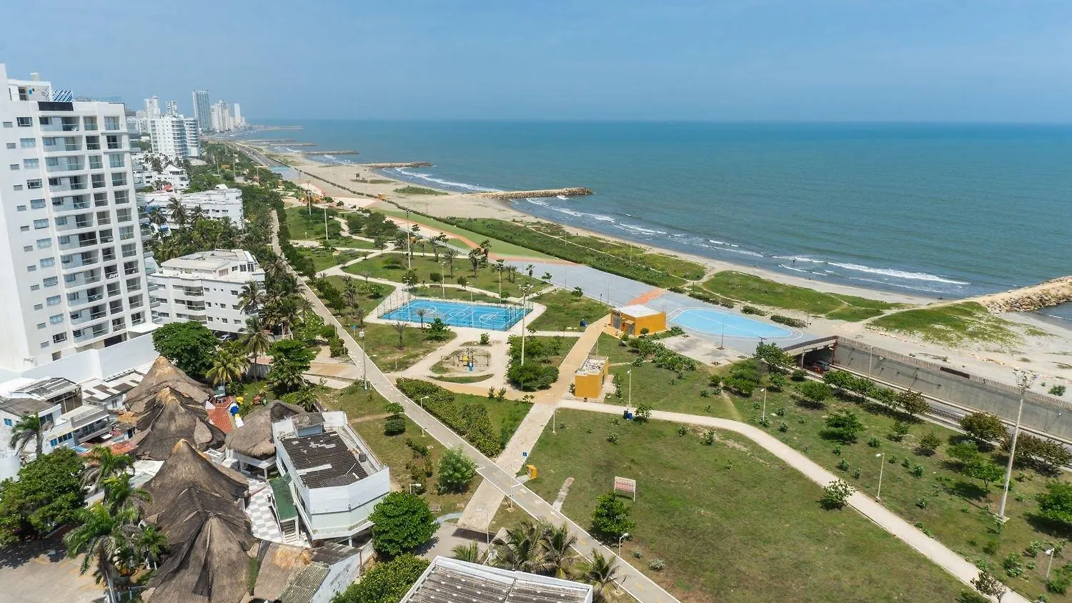 Apartment Cb814 Suite Frente Al Mar - Crespo Cama Extradoble Cartagena Colombia