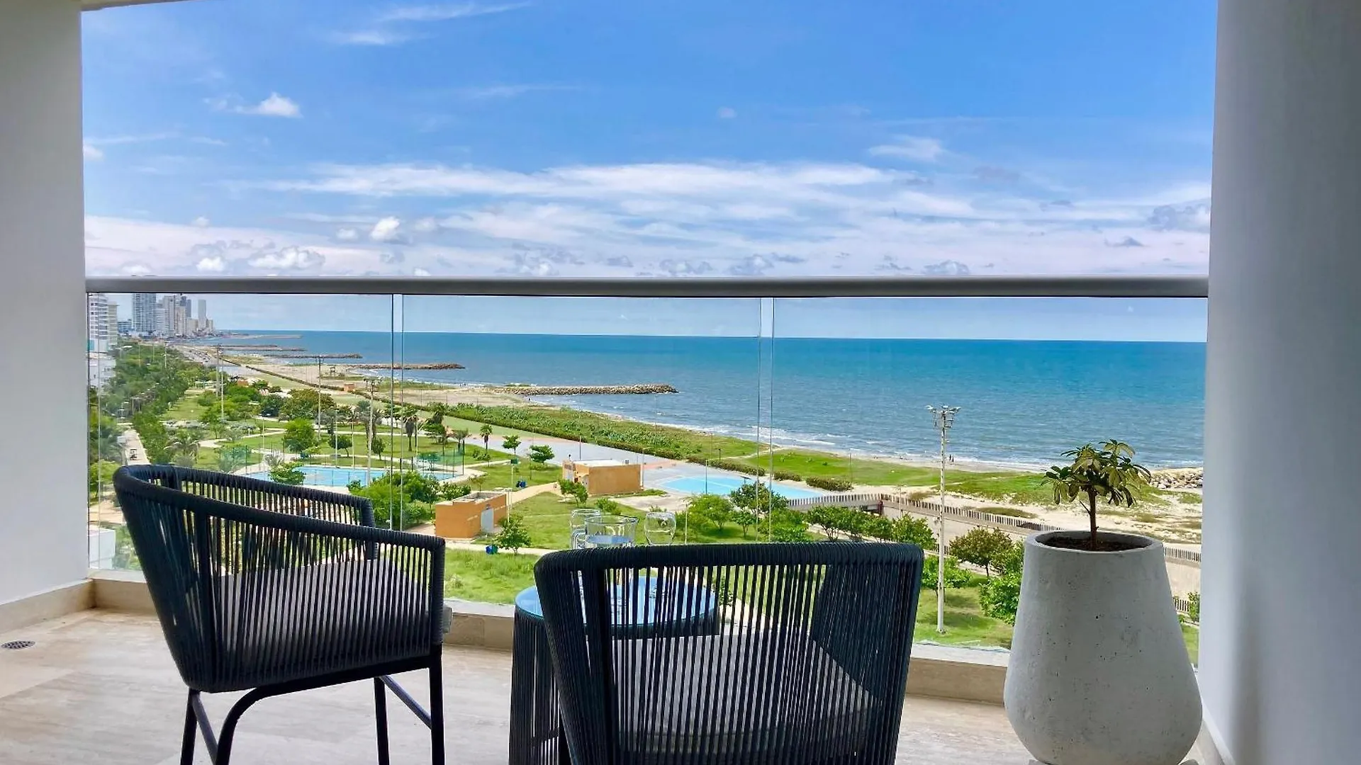 Apartment Cb814 Suite Frente Al Mar - Crespo Cama Extradoble Cartagena